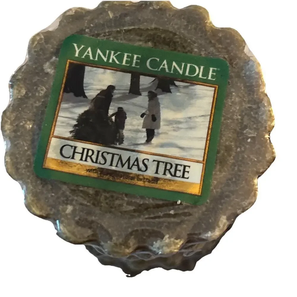 Christmas Tree Yankee Candle Retired Wax Tart Melts Rare Lot Of 17